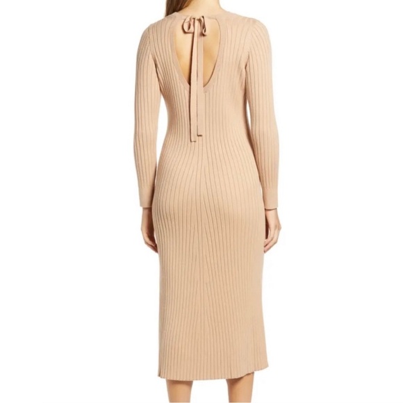 NWT WAYF x BFF Hollie Long Sleeve Sweater Dress S - Picture 3 of 9